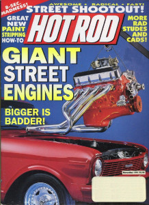 HOT ROD 1991 NOV - HEMI Z/28, MONSTER SMALL BLOCKS
